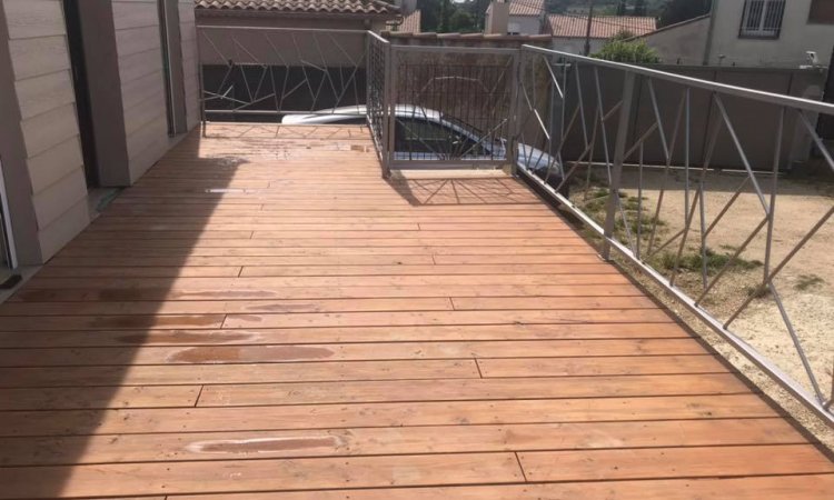 ABL Agencement Travaux Saint-Privat-des-Vieux - Construction d'une terrasse en bois